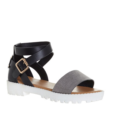 Low Chunky Sandals